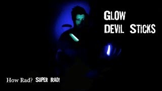 LED Devil Sticks: Simple Glowing Devil Stick Conversion Kit