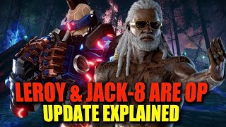 Leroy and Jack-8 ARE OP NOW! Tekken 8 Balance Update Changes Explained