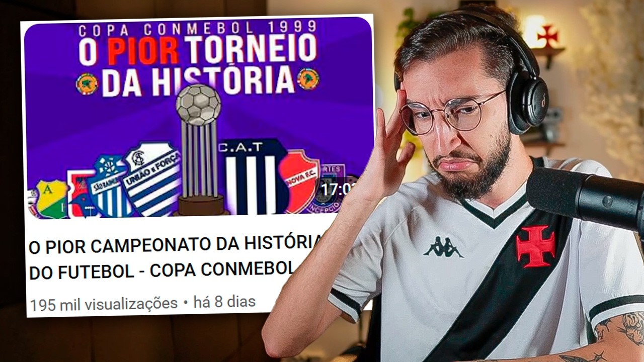 O PIOR CAMPEONATO DA HISTÓRIA DO FUTEBOL - COPA CONMEBOL 1999