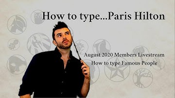How to Type...Paris Hilton | How to type Famous People | CS Joseph