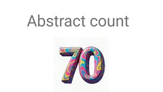 Abstract count 70