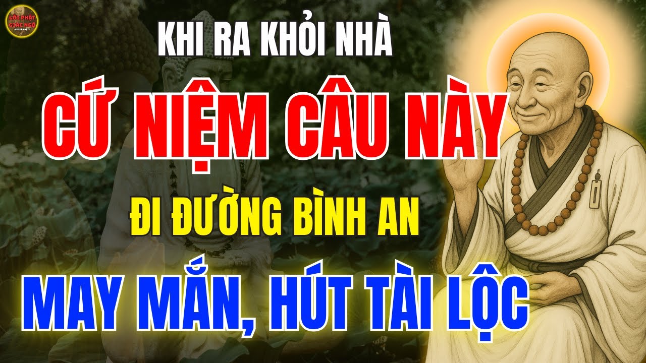 Lục Tổ Huệ Năng Dạy Niệm Câu Này Khi Ra Khỏi Nhà 🙏 Đường Đi Bình An, Tâm Sáng Suốt