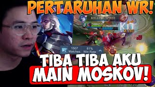 DIAJAK SWAP ! KITA PERTARUHKAN WR MOSKOV !!! - Mobile Legends