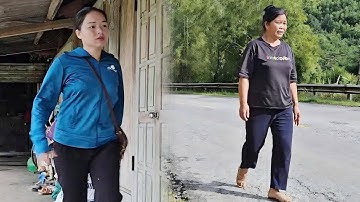Hang hurriedly ran to find her mother when she couldn