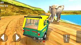 Offroad Tuk Tuk Auto Rickshaw Driving Simulator Game - Auto Simulator - Android Gameplay #2 screenshot 5