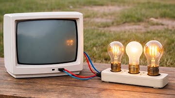 Hidden Part in Your Old TV That Will Give You Free Electricity Forever 