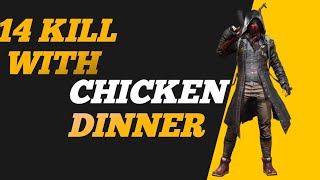 14 KILL WITH CHICKEN DINNER | PUBG MOBILE LITE