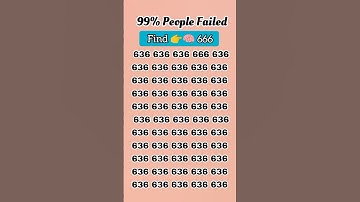 Find the  Number 666 - Math Quiz  #math #quiz #shorts