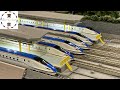 Nゲージ 北陸新幹線 E7系＆W7系 Shinkansen Modellbahn Model Railroad Train Diorama N-Gauge spur N