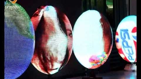 Uniview LED sphere&Pepsi cola commercial
