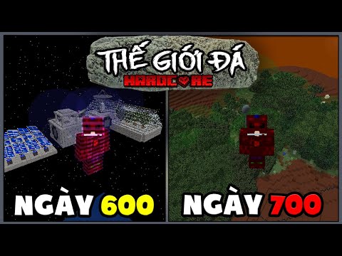 Video KienRic Tóm Tắt 700 ngày Minecraft THẾ GIỚI ĐÁ Sinh... - youtube