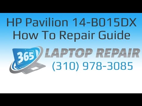 HP Pavilion 14-B015DX Laptop How To Repair Guide - By 365