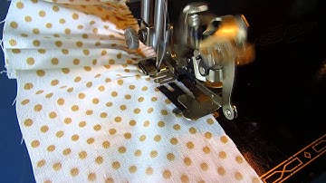 Singer Ruffler Attachment in Action!