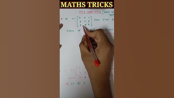 Jee mains airforce navy nda V.V.I QUESTION ||Determinants tricks || #Shorts