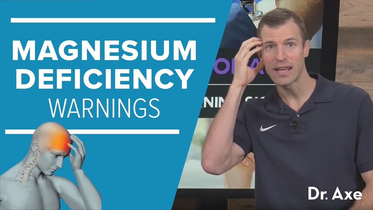 ⁣Magnesium Deficiency: 8 Warning Signs | Dr. Josh Axe