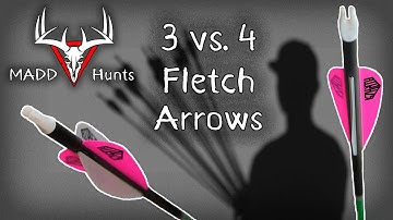 The Truth About 3 vs. 4 Fletch Arrows // DOES IT MATTER?