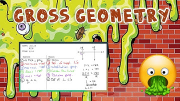 Gross Geometry: Two-Column Proof: Proving Lines Perpendicular