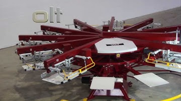 Anatol VOLT 12/10 Electric Automatic Screen Printing Machine