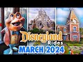 Disneyland Rides - March 2024 POVs [4K 60FPS]