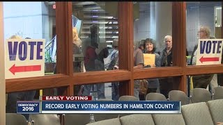 Record early voting numbers in Hamilton County