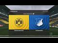Borussia Dortmund vs Hoffenheim - Full Match Gameplay | EA SPORTS FC 26