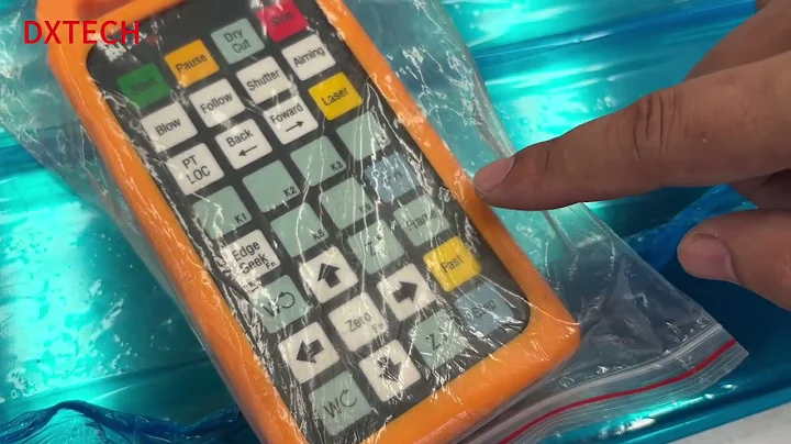 DXTECH-Laser cutting machine operating instructions and cutting demonstration