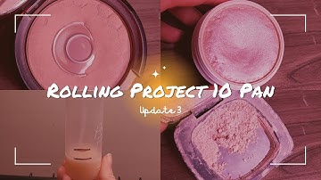 Rolling Project 10 Pan // Update 3