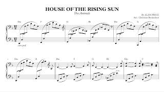 The Aninmals - House Of The Rising Sun - Piano