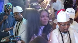 SEE AS ROTIMI SALAMI ARRIVE MOVIE PREMIERE OF LATE ALLWELL ADEMOLA & TOLD BIOLA ADEBAYO NOT TO CRY