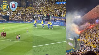 Al Nassr Fans Crazy Reactions To Ronaldo 30m Free Kick Goal Against Abha