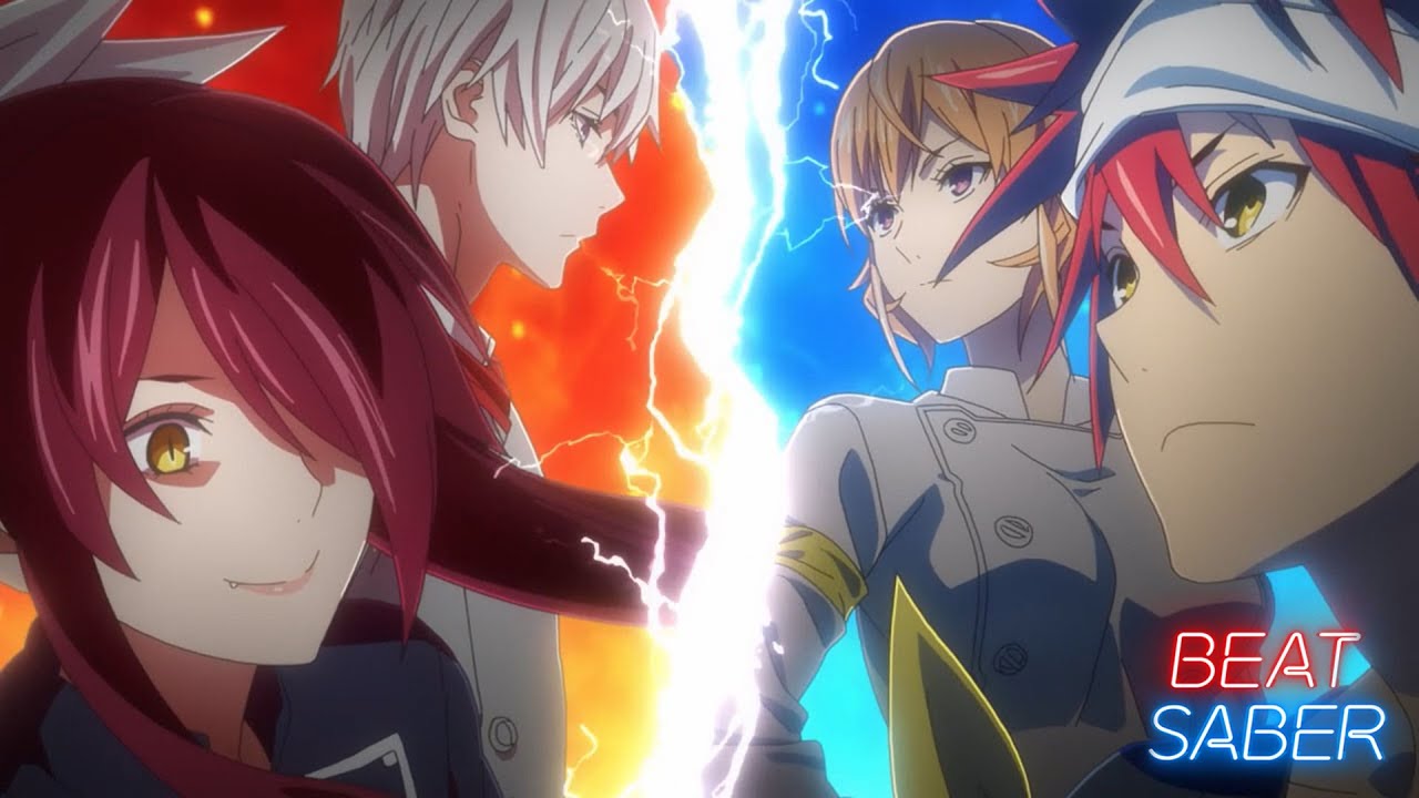 Chronos - Shokugeki no Soma (Food Wars) OP 5 | Beat Saber [S Rank on Expert+]