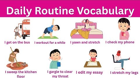 Daily Routine in English | Learning English | Easy English Speaking