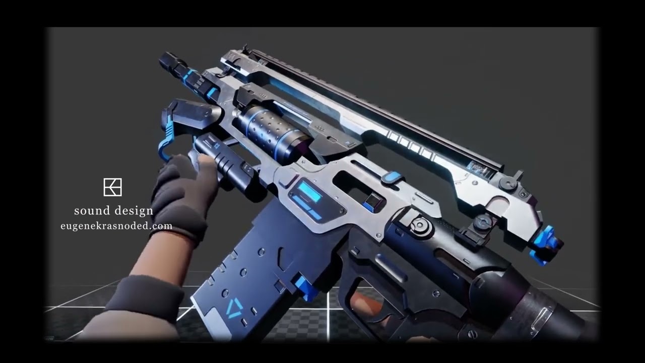 sci-fi weapon sound design