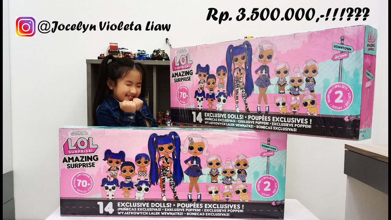UNBOXING LOL AMAZING SURPRISE 14 EXCLUSIVE DOLLS
