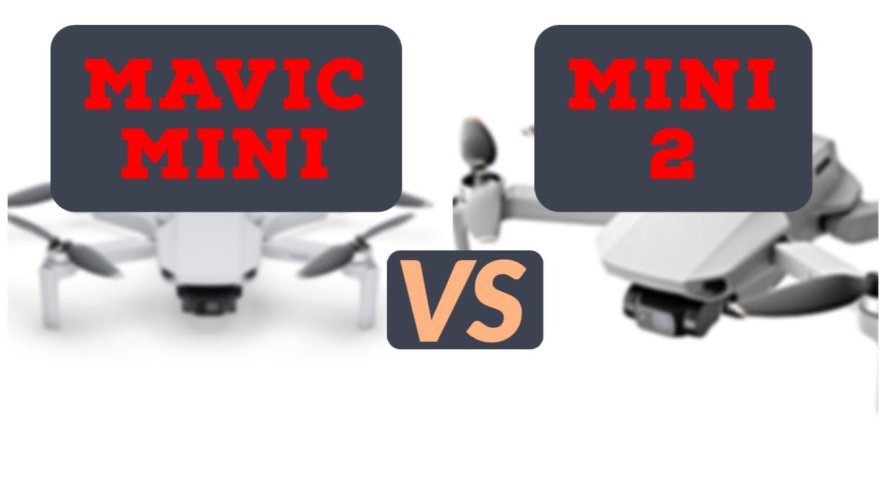 POROVNÁNÍ: DJI Mini 2 VS DJI Mavic Mini - YouTube