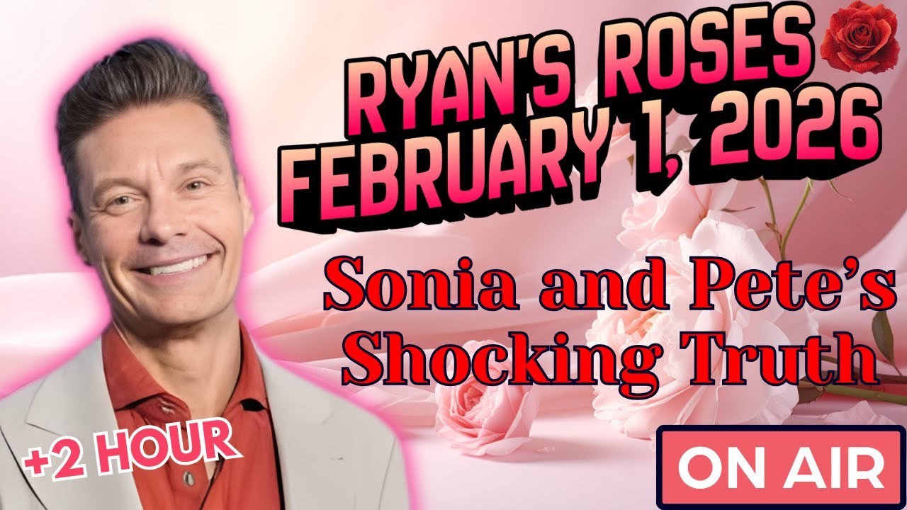 Sonia and Pete’s Shocking Truth | Ryan's Rose Call