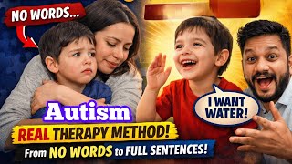 Autism Non-Verbal to Talking in 30 Days Real Therapy Method |From No Words to Full Sentences Autism