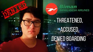 Threatened, Accused, Refused Boarding: Shocking Biman Bangladesh Business Class Experience in Dubai