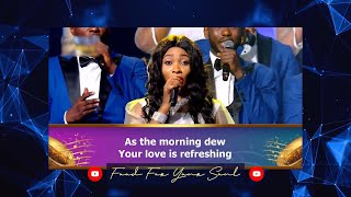 Video thumbnail of "COMMUNION SERVICE & PRAISE NIGHT • "Morning dew" Maya & Loveworld Singers live with Pastor Chris"