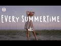 NIKI - Every Summertime Lyric