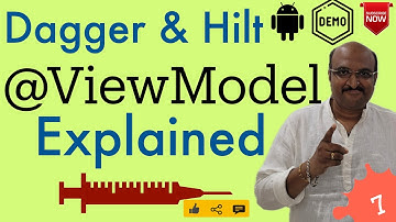 @HiltViewModel Explained! | Dagger Hilt | Android Dependency Injection - Part 7