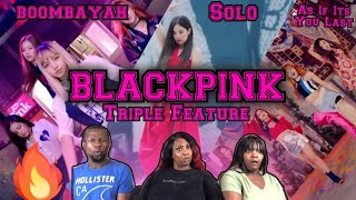 🔥🔥🔥WOW !! | BLACKPINK & JENNIE - BOOMBAYAH , SOLO, & AS IF ITS YOUR LAST M/V | REACTION