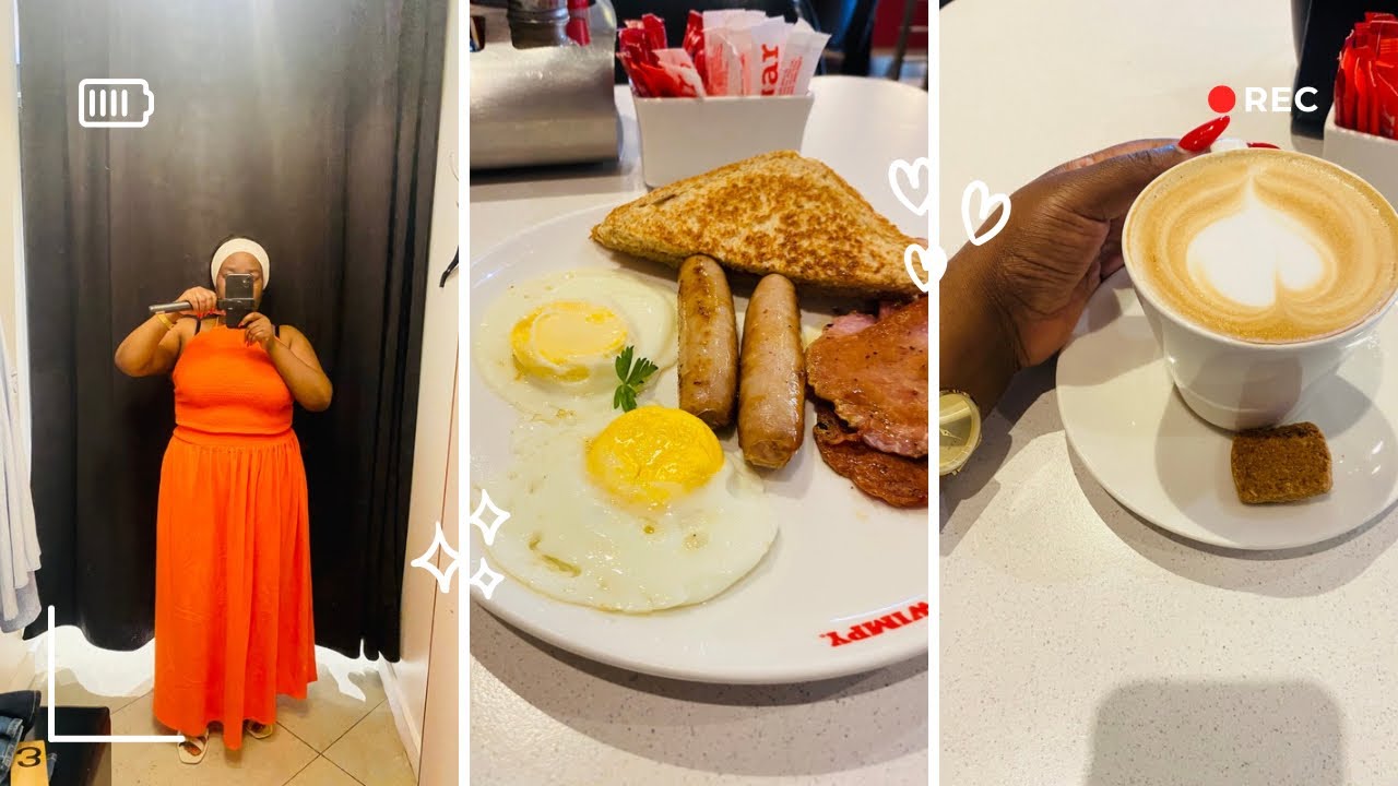 #lifelately #vlogtober Solo breakfast date•Shopping•Dischem haul 