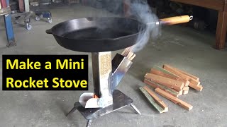 Make a Rocket Stove from scrap