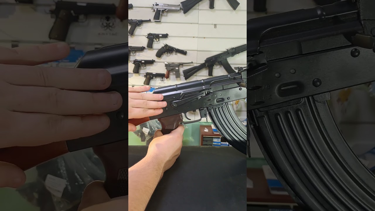 Обзор от Романа на страйкбольный привод АКМ-А101S 