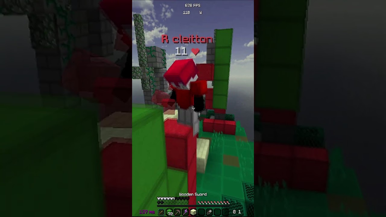 Cleiton chorando pro cont3r no bedwars 