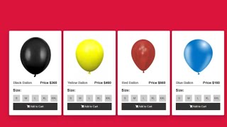 How to Create E-commerce Product Cart.