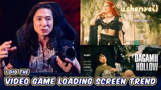 I Recreated the Viral Video Game Loading Screen Trend at Ren Faire screenshot 2