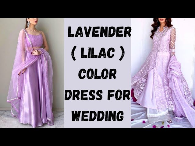 Lavender Color Hijab Evening Dress 2241 | Sefamerve