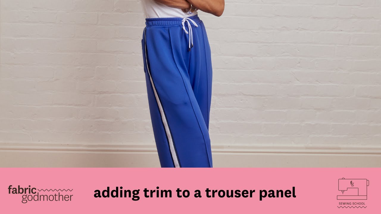 Adding Trim to a Trouser Panel